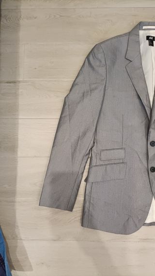 Giacca elegante H&M grigia taglia M