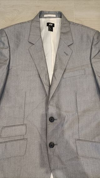 Giacca elegante H&M grigia taglia M