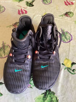 Nike Lebron Witness Scarpe Uomo Nero/Rosa