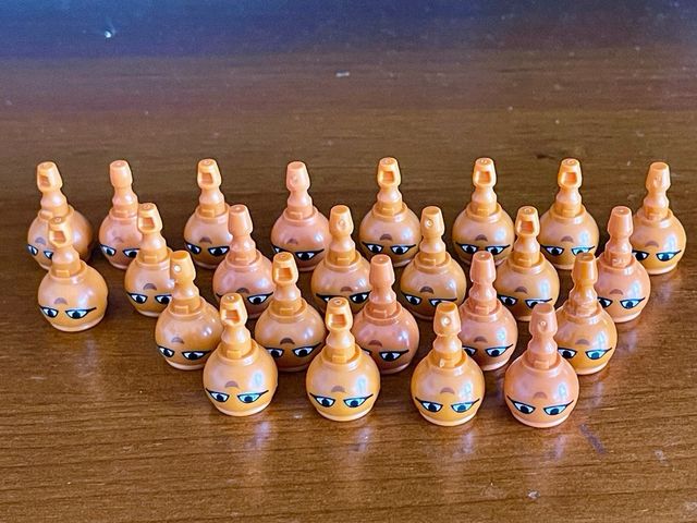 Lote Cabezas Egipcias Playmobil