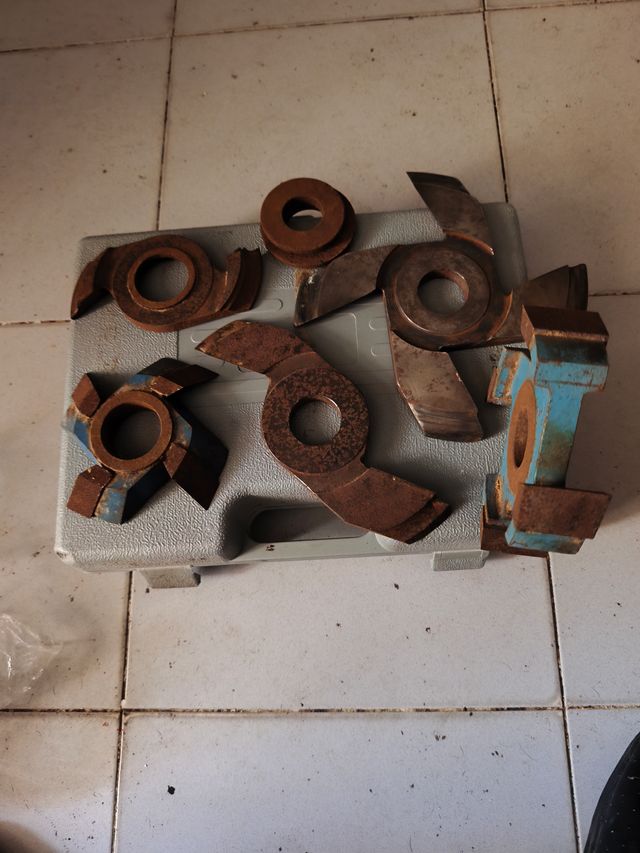 Fresas tupi de 35mm de eje.