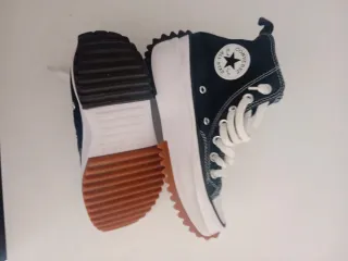 Converse Run Star Hike negras y marrones