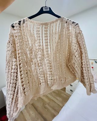 Jersey marca 'Algo Bonito' color Beige Talla Única