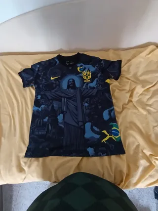 Camiseta Brasil X Nike Talla L
