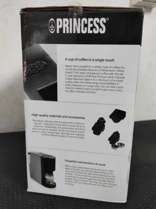 Cafetera Princess Multi Capsule 4-in-1