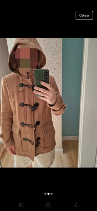 Chaqueta parka trenca Zara hombre M