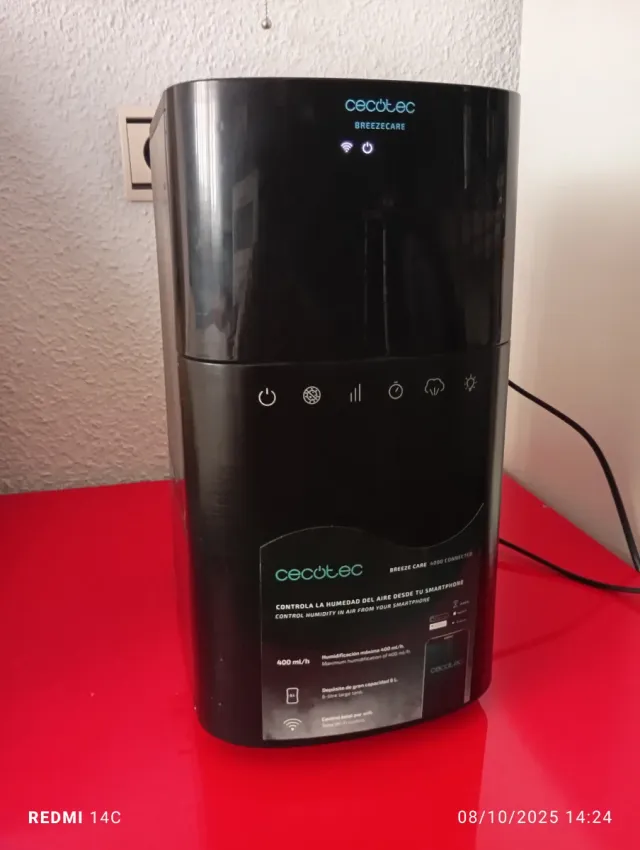 Humidificador Cecotec BreezeCare Negro