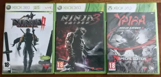 🇪🇦🇬🇧 3 juegos saga Ninja Gaiden Xbox 360