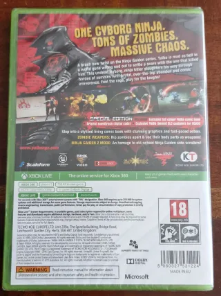 🇪🇦🇬🇧 3 juegos saga Ninja Gaiden Xbox 360