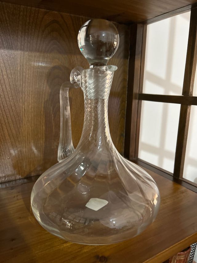 Licorera Jarra Cristal con Tapón