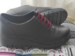 Zapatos 24 Horas Negros Talla 40