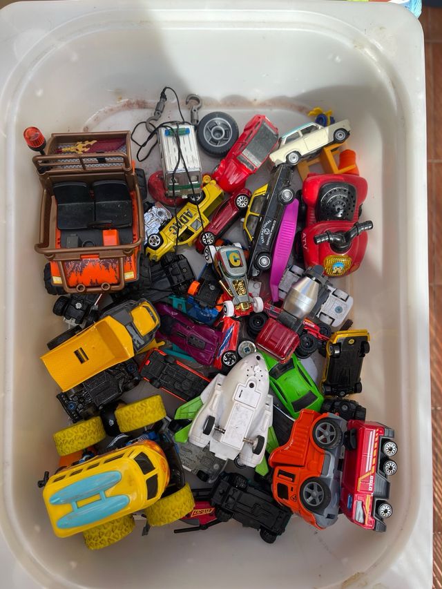 Colección de coches de juguete