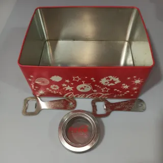 Set Coca Cola: lattine e 2 apribottiglie