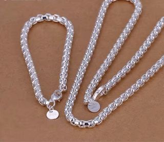 Conjunto Plata de Ley Unisex