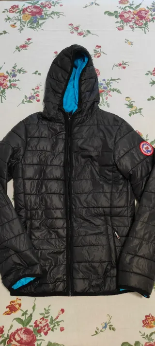 Chaqueta Geographical Norway Negra y Azul