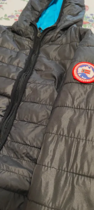 Chaqueta Geographical Norway Negra y Azul