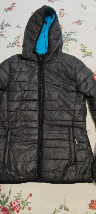 Chaqueta Geographical Norway Negra y Azul