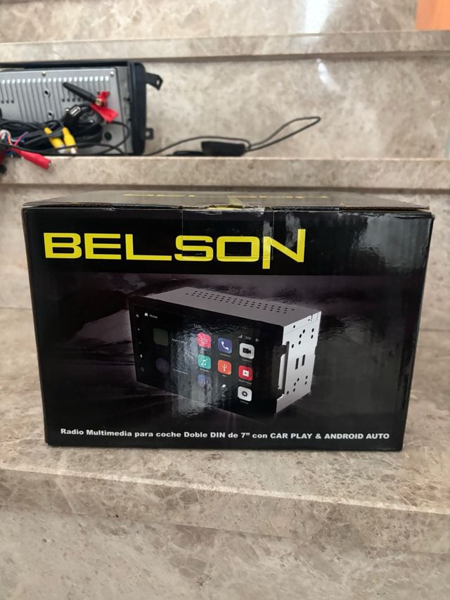Radio Multimedia Belson Doble DIN 7 Car Play Andro
