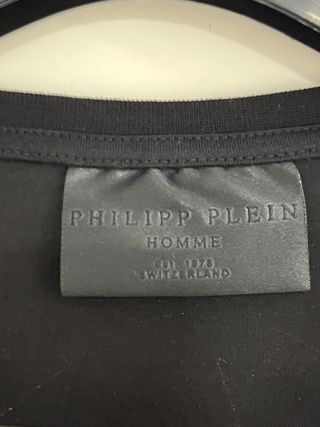 Camiseta Philipp Plein Calavera Bandera Francia