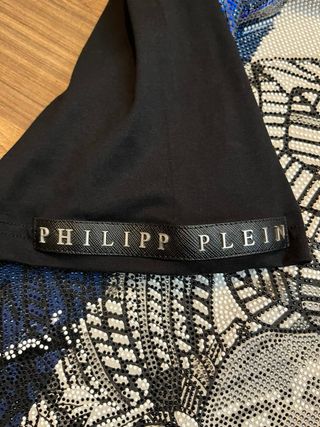 Camiseta Philipp Plein Calavera Bandera Francia