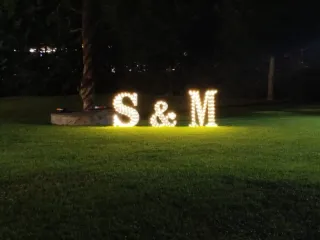 Letras Luminosas S & M
