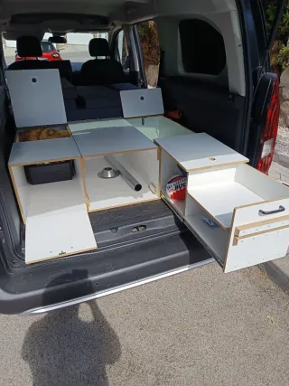 Mueble Camper para Furgoneta. #Berlingo #Rifter