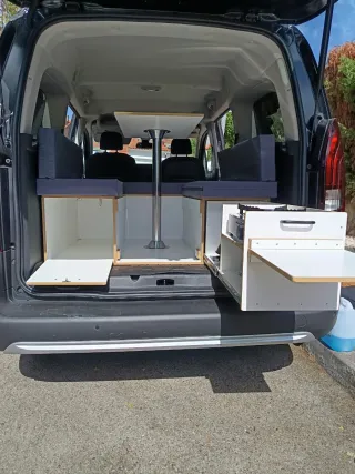 Mueble Camper para Furgoneta. #Berlingo #Rifter