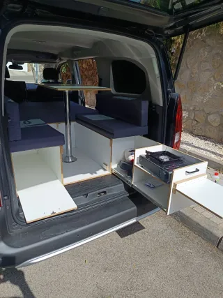 Mueble Camper para Furgoneta. #Berlingo #Rifter