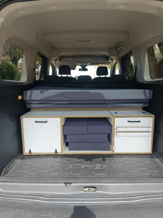 Mueble Camper para Furgoneta. #Berlingo #Rifter