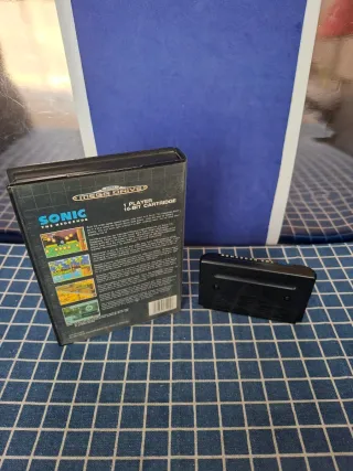 MEGADRIVE SONIC 1 ORIGINAL COMPLETO 