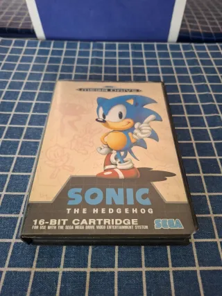 MEGADRIVE SONIC 1 ORIGINAL COMPLETO 