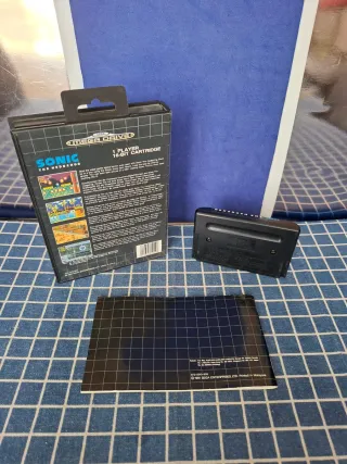 MEGADRIVE SONIC 1 ORIGINAL COMPLETO 