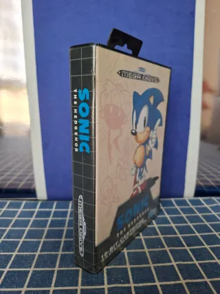MEGADRIVE SONIC 1 ORIGINAL COMPLETO 