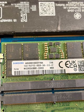 Portátil Gaming HP Victus 16 32GB DDR5 para piezas
