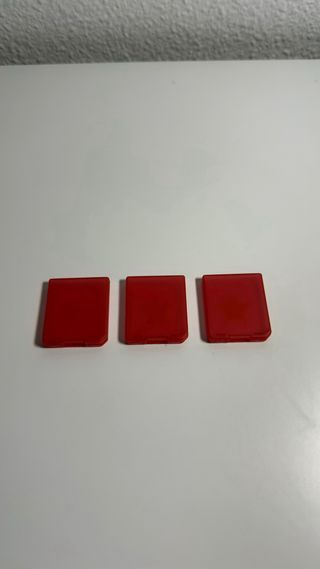 3 Protectores de juegos Nintendo DS.