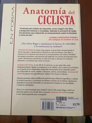 ANATOMÍA DEL CICLISTA (Spanish Edition)
