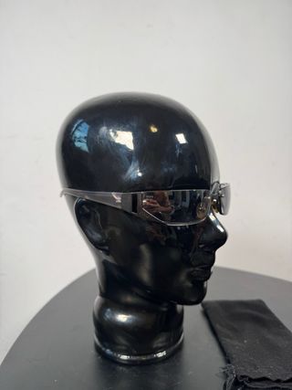 Gafas de sol Versace plateadas y negras