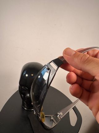 Gafas de sol Versace plateadas y negras