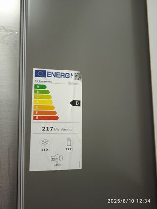 Nevera Combi LG 