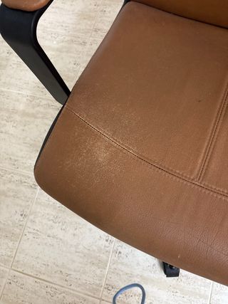 Silla de oficina Ikea Marrón Polipiel