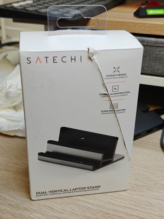 Soporte Vertical Satechi Dual Laptop