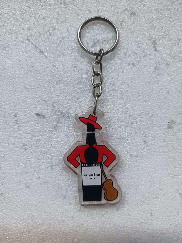 SET MINI BOTTIGLIA TÍO PEPE+PORTACHIAVI ORIGINALI