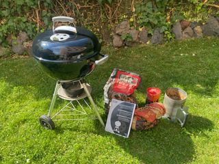 Barbacoa Weber Negra y Plateada