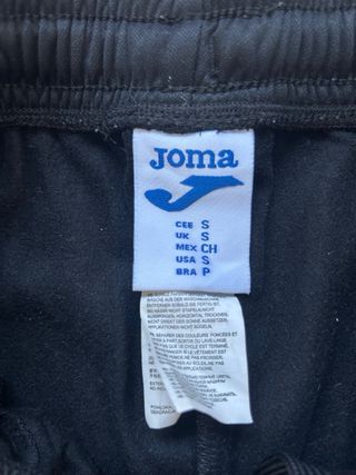 Pantalón chándal Joma negro