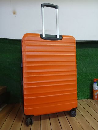Maleta rígida Amazon Basics 78 cm naranja