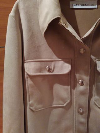Chaqueta EASY WEAR Beige Talla XL