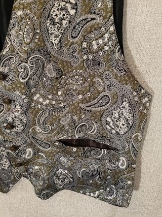 Gilet Ungaro Uomo Fantasia Paisley XL