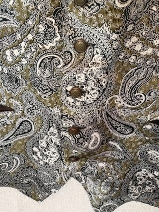 Gilet Ungaro Uomo Fantasia Paisley XL