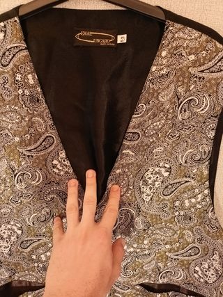 Gilet Ungaro Uomo Fantasia Paisley XL