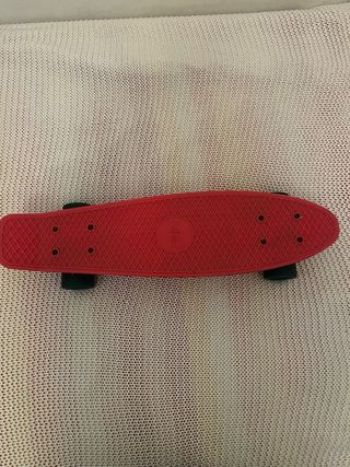 Skate rojo para niños